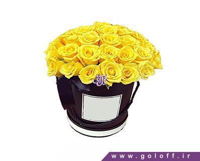 فروش گل آنلاین - جعبه گل ولنتاین سیمین - Simin | گل آف